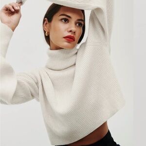 Luisa Cropped Cashmere Sweater